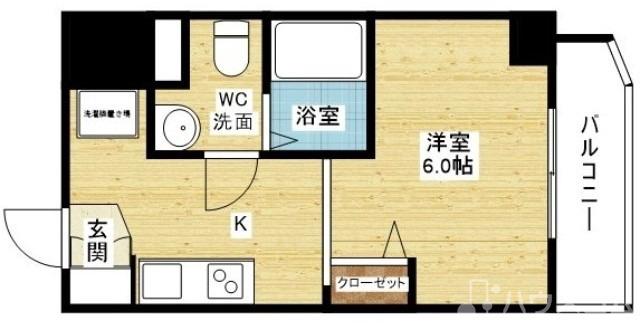 グランパシフィック十三元今里の間取り写真