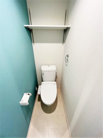 コンフォール道明寺駅西のトイレ写真