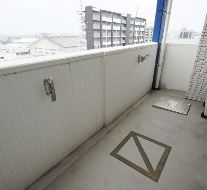 バルコニー　※別号室の参考写真になります。