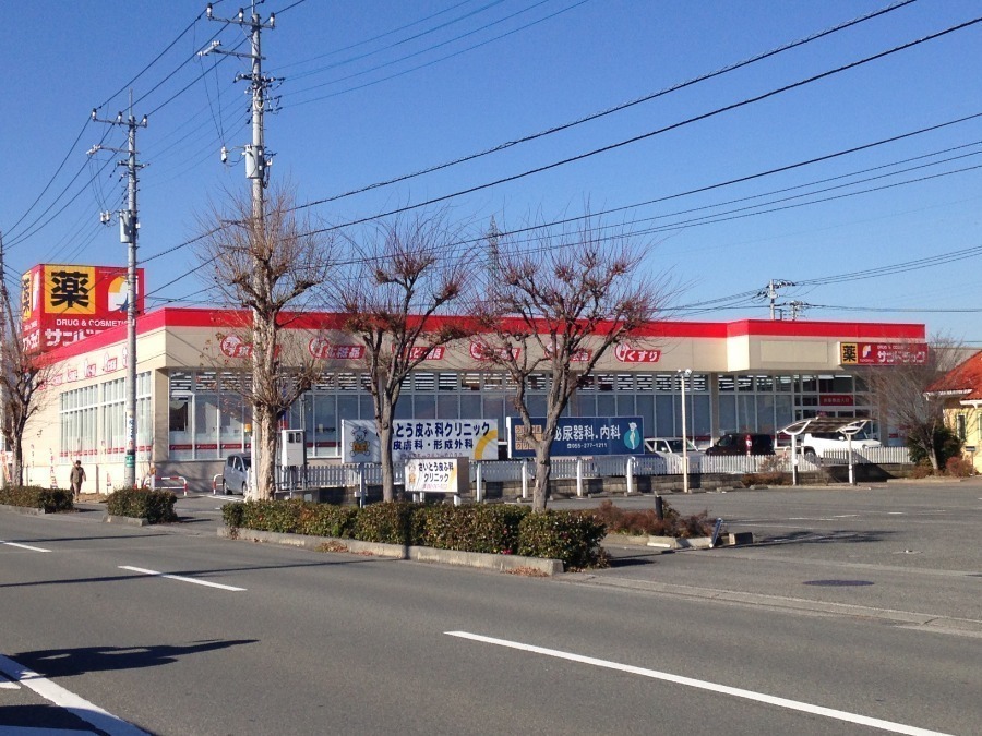 ドラックストア　サンドラッグ敷島店（ドラッグストア）まで496m