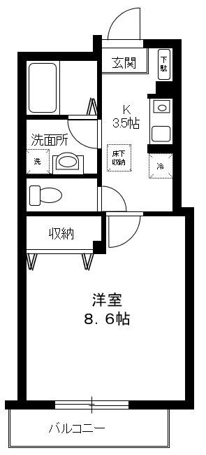 エミネンス多摩川の間取り写真