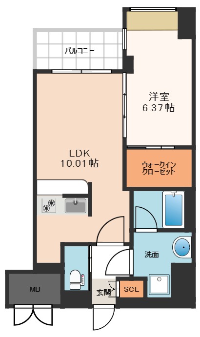 Vinoプレジオ本町の間取り写真