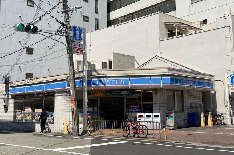 コンビニ　ローソン 今宮戎店（コンビニ）まで212m