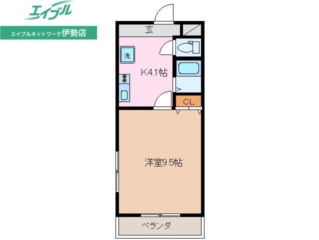 コートドール久留山の間取り写真