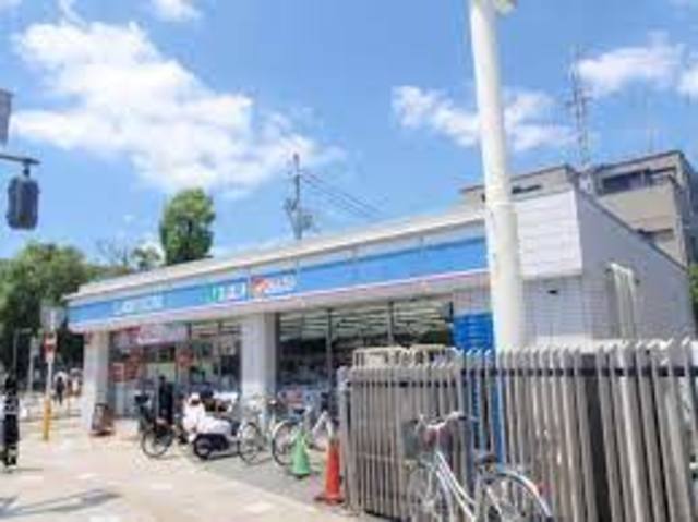 コンビニ　ローソンJR島本駅前店（コンビニ）まで389m