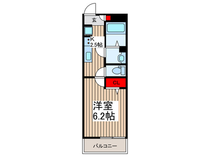 ヴィラ南浦和の間取り写真
