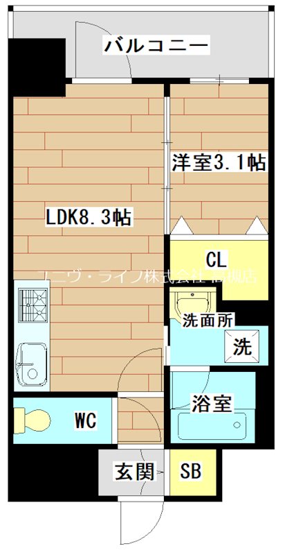 VIVRE高槻の間取り写真