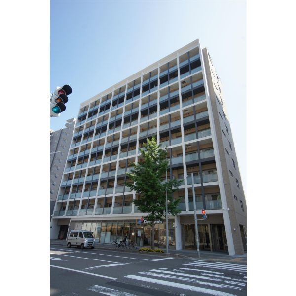 建物外観　★都市ガス・エアコン・ネット無料！★駅チカ・築浅物件♪★