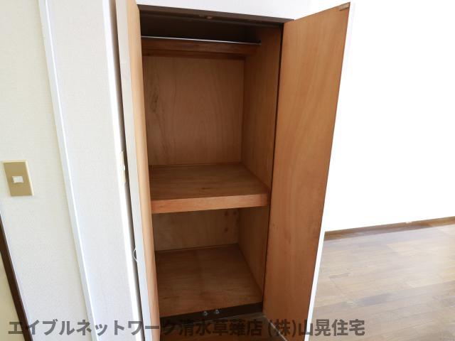 収納　収納のためのスペースです