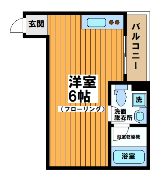 京王線 代田橋駅 徒歩9分 3階建 築9年の間取り写真