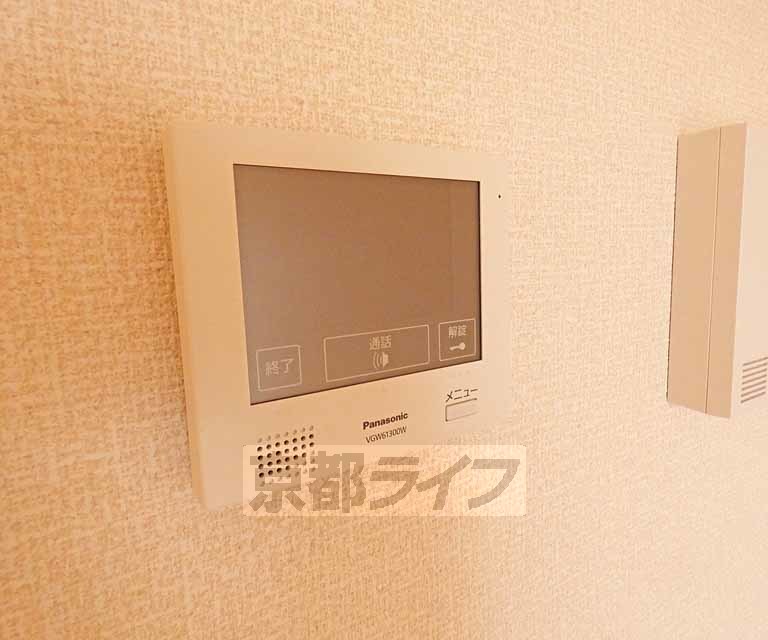 セキュリティ　ＴＶホン付きで安心ですね。
