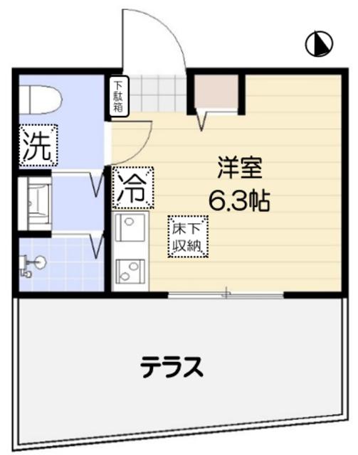 グランディール妙蓮寺の間取り写真