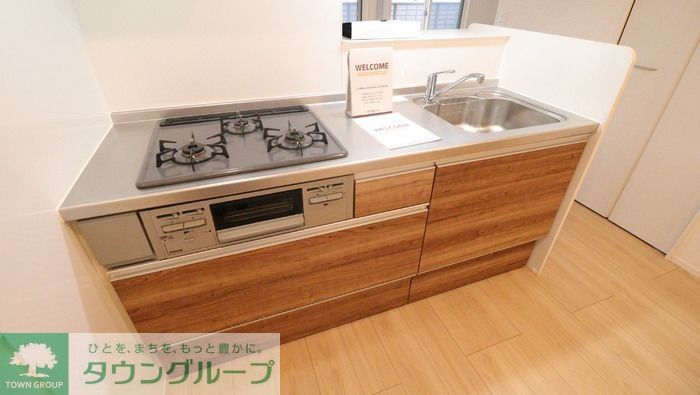 ソレイユ梶山のキッチン写真