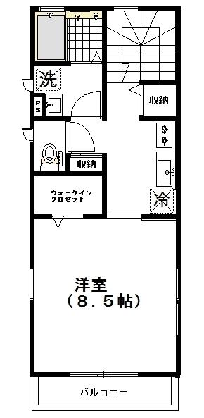 アズールIIの間取り写真