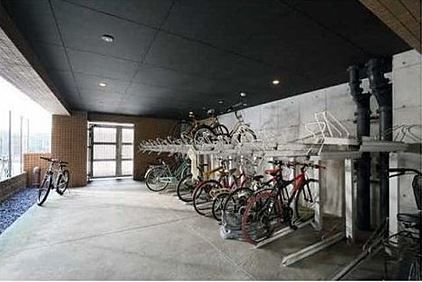 駐車場　駐輪場です。