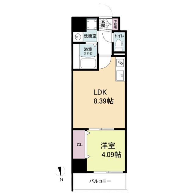 ACT DOORS 天六の間取り写真