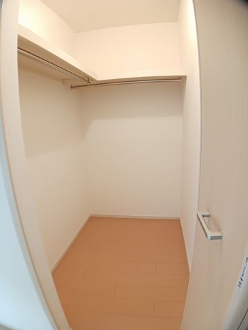 収納　たっぷりとした収納スペースです
