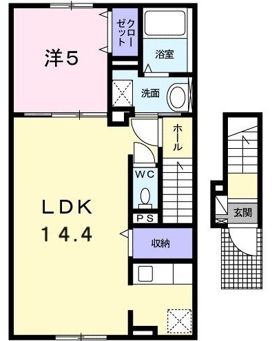 スパライ銀世VIの間取り写真