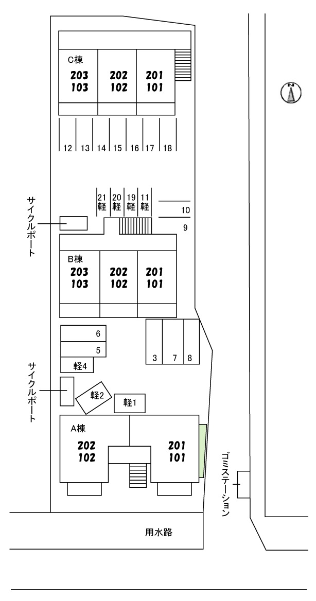 駐車場