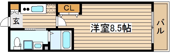 エスライズ四ツ橋の間取り写真