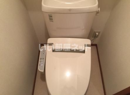 東武佐野線 堀米駅 徒歩15分 2階建 築17年のトイレ写真