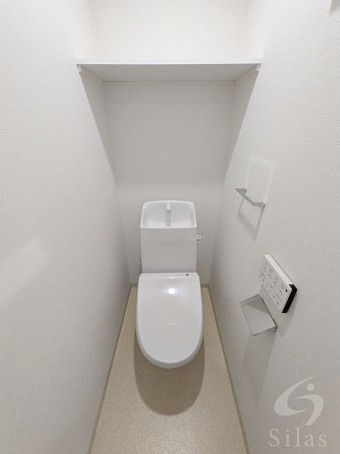 近鉄南大阪線 矢田駅 徒歩4分 3階建 築1年のトイレ写真