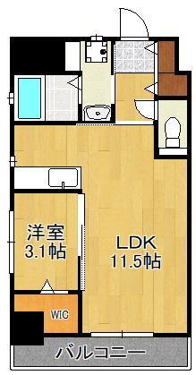 FLATS別院の間取り写真