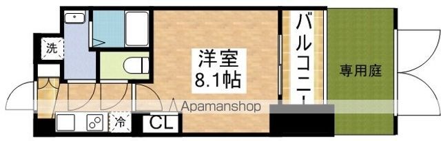 ディームス江坂の間取り写真