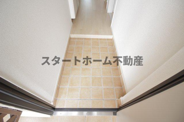 玄関　明るい玄関です