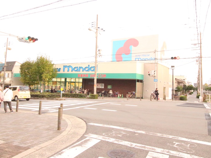 スーパー　万代 今川店（スーパー）まで450m