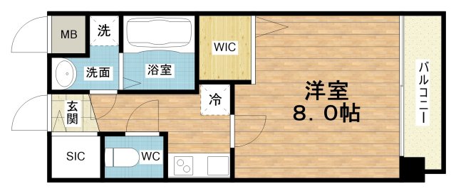 リンクス大阪城EASTレジデンスの間取り写真