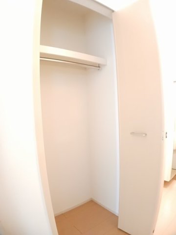 収納　たっぷりとした収納スペースです