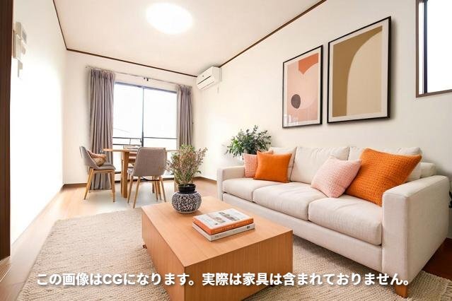 居室・リビング　ＡＩによる家具生成画像です。