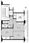 ビレッジハウス宝田1号棟の間取り