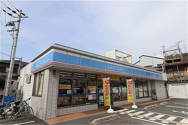 コンビニ　ローソン東大阪西鴻池一丁目店（コンビニ）まで488m