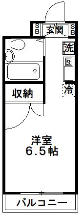 練馬区旭町のマンションの間取り