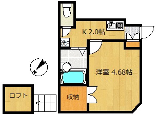 レスペデザ薬園台の間取り