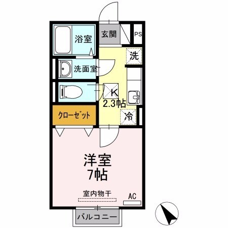 ホープハウスIIの間取り