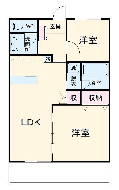 ロイヤルマンション社が丘の間取り