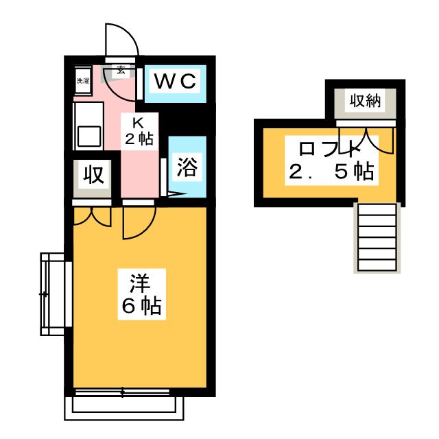 ロフティー・杜Ｂ棟の間取り