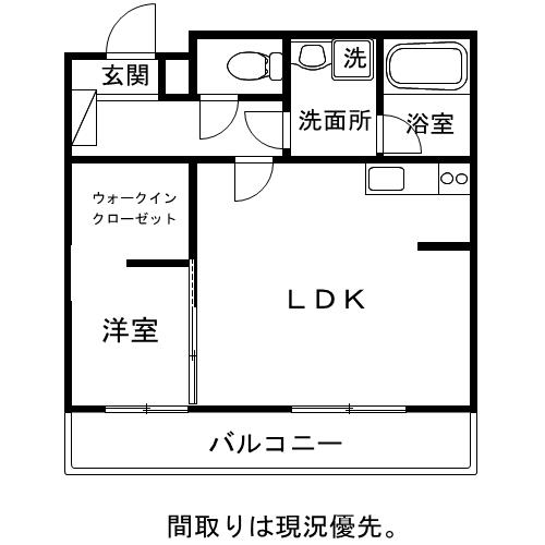 リバーコート清武の間取り