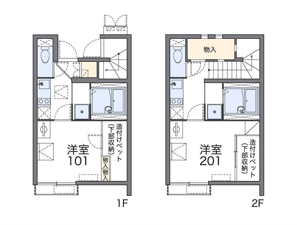 レオネクストブランシュの間取り