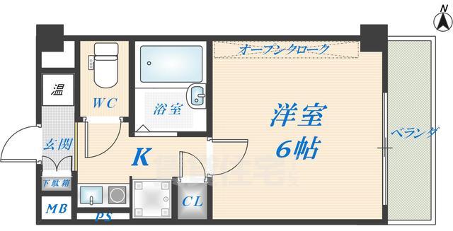 PS HIGASHI OSAKAの間取り