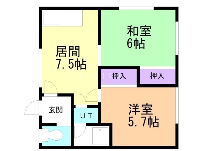 ファイブスターハイツ５６の間取り