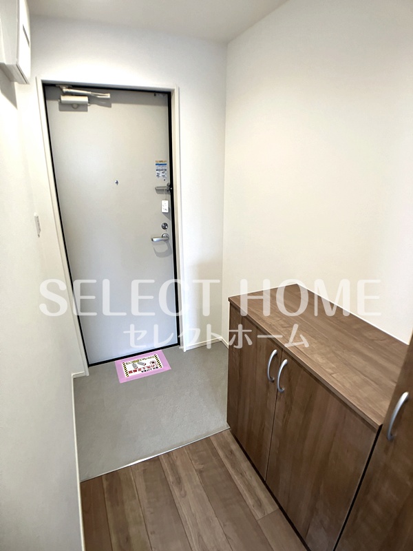 玄関　明るい玄関です