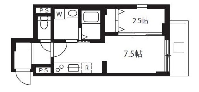 アバンテ向島の間取り