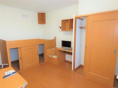 収納　クローゼット、ベッド下収納あり