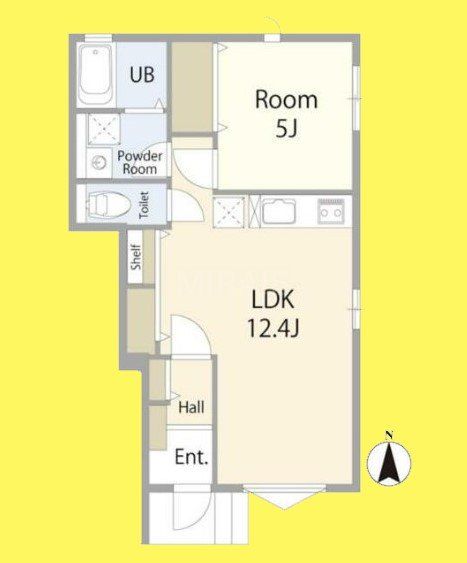 大和市深見３５３３－１１(ヤマトシフカミ)の間取り