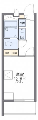 レオパレスソフィア中原の間取り