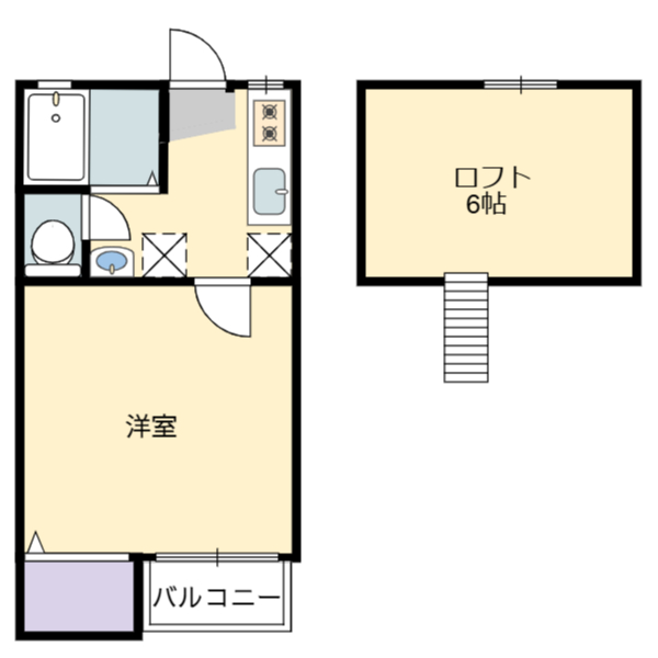 ソレイユ泉の間取り